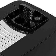 Встраиваемая кофемашина KRONA ONYX 45H coffee BL PHANTOM SILVER