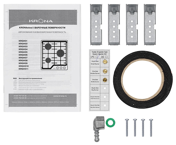 Варочная панель Krona GALILEO 45 WH preview 5