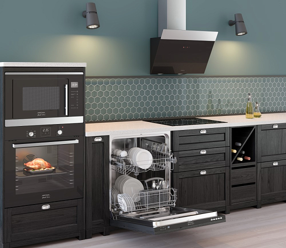 Вытяжка Krona KRISTEN 600 BLACK/INOX SENSOR preview 2