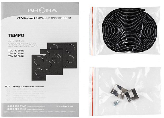 Варочная панель Krona TEMPO 45 BL preview 4
