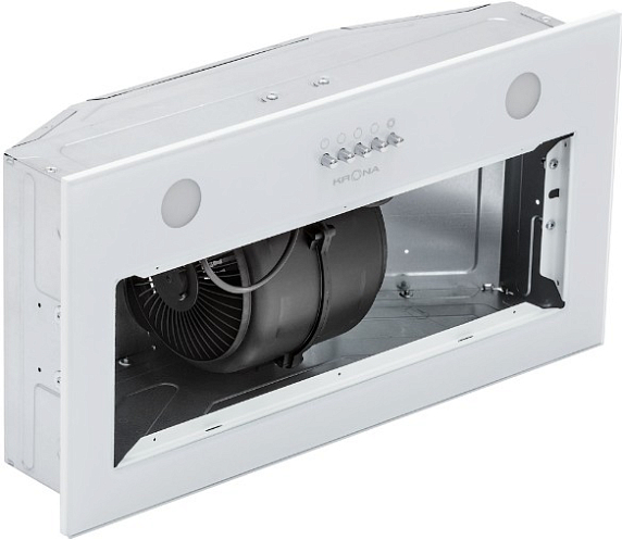 Вытяжка Krona ELISA 600 GLASS WHITE PB preview 4