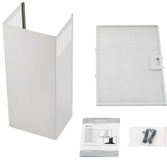 Вытяжка Krona BELLA 500 INOX PB preview 5