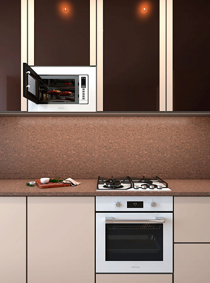 Встраиваемая микроволновая печь Krona LAUNE 60 WH DOTS K preview 4