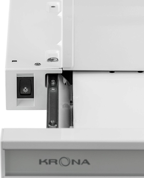 Вытяжка Krona KAMILLA 600 GLASS WHITE (2 мотора) preview 5