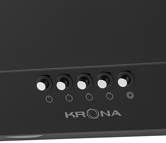 Вытяжка Krona VENERA 600 black PB preview 7