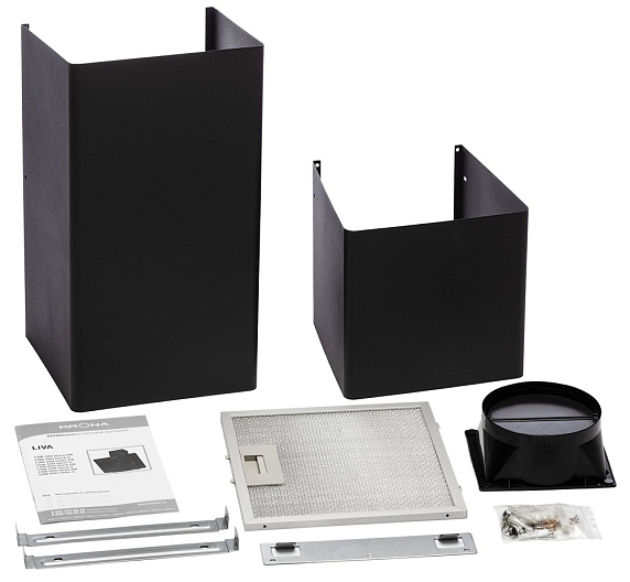 Вытяжка Krona LIVA 600 BLACK PB preview 7