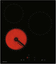 Варочная панель Krona ZAUBER 45 BL TK