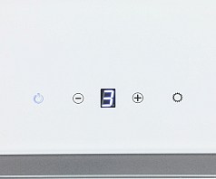 Вытяжка Krona KIRSA 600 white/white glass sensor