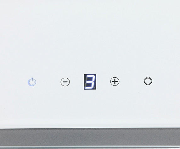 Вытяжка Krona KIRSA 600 white/white glass sensor preview 3