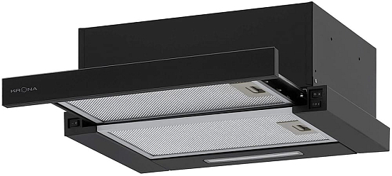 Вытяжка KRONA KAMILLA F 450 black preview 1