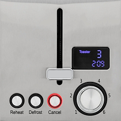 Тостер Krona Digitaler Inox