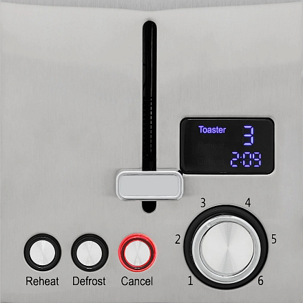 Тостер Krona Digitaler Inox preview 3