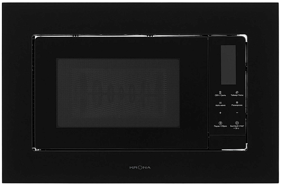 Встраиваемая микроволновая печь Krona HIMMEL 60 BL preview 1