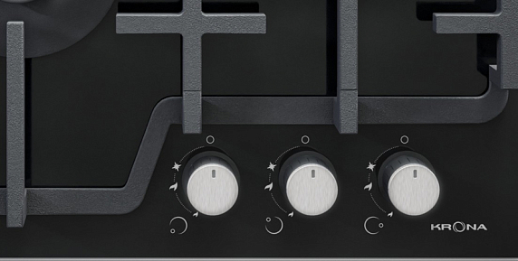 Варочная панель Krona CORNIOLA 45 BL preview 2