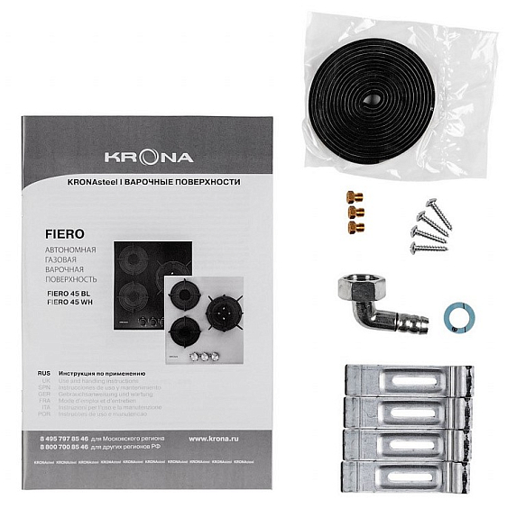 Варочная панель Krona FIERO 45 WH preview 6