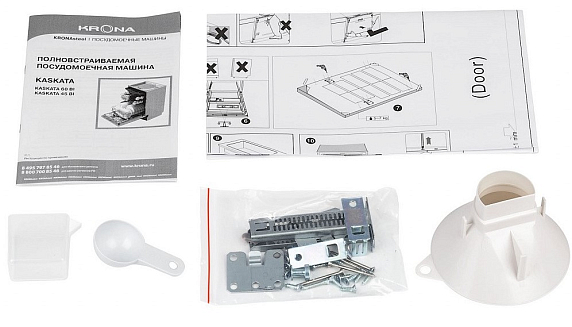 Встраиваемая посудомоечная машина Krona KASKATA 45 BI preview 5