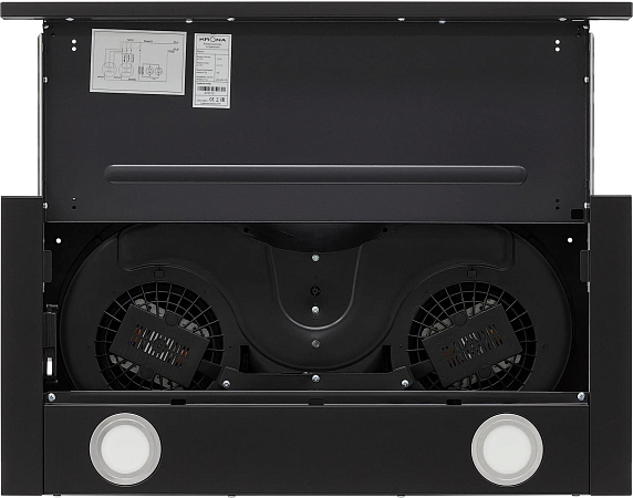 Вытяжка Krona KAMILLA T 600 BLACK (2 мотора) preview 4