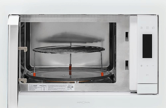Встраиваемая микроволновая печь Krona ESSEN 60 WH DOTS preview 3