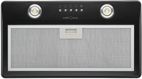 Вытяжка Krona RUNA 600 BLACK PB preview 5
