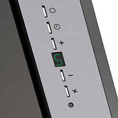 Вытяжка Krona AIDA SILENT 600 INOX/BLACK 5P