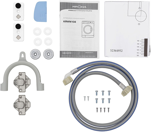 Встраиваемая стиральная машина Krona KALISA 1400 8K WHITE preview 10