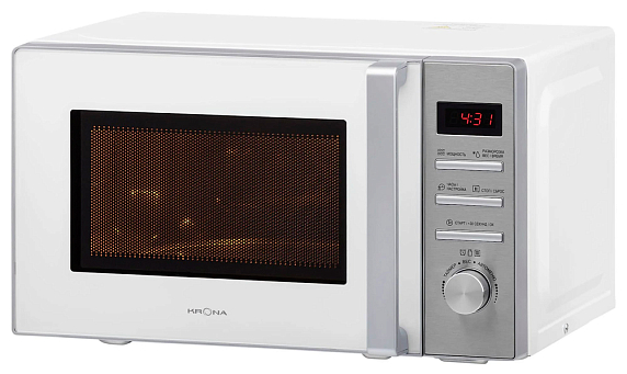 Микроволновая печь Krona QUANTUM 44 WH/IX preview 2