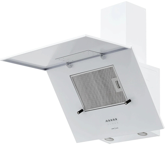 Вытяжка Krona PLATTE 600 WHITE PB preview 4