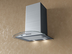 Вытяжка Krona SABRINA 600 INOX/GLASS PB