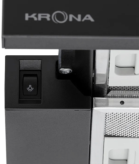 Вытяжка Krona KAMILLA 600 2DN BL GLASS preview 10