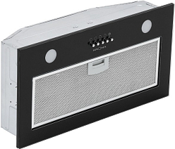 Вытяжка Krona ELISA 600 GLASS BLACK PB