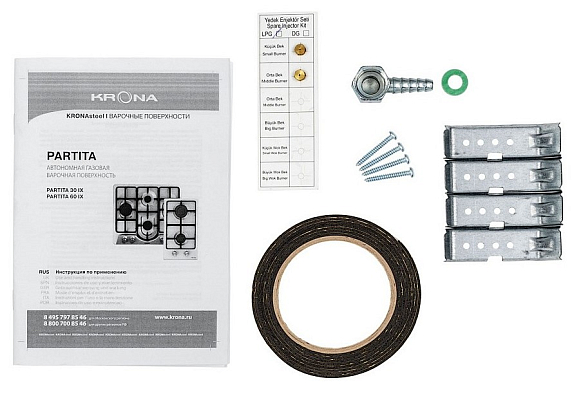 Варочная панель Krona PARTITA 30 IX preview 7