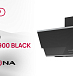 Обзор вытяжки Krona IRIDA 900 BLACK PB