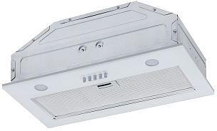 Вытяжка Krona KATE 600 GLASS WHITE PB