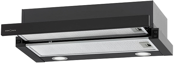 Вытяжка Krona KAMILLA T 600 BLACK (2 мотора) preview 1