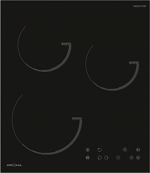 Варочная панель Krona PRESTO 45 BL preview 1