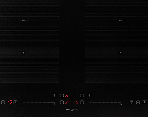 Варочная панель Krona ONYX ih 60 BL preview 4