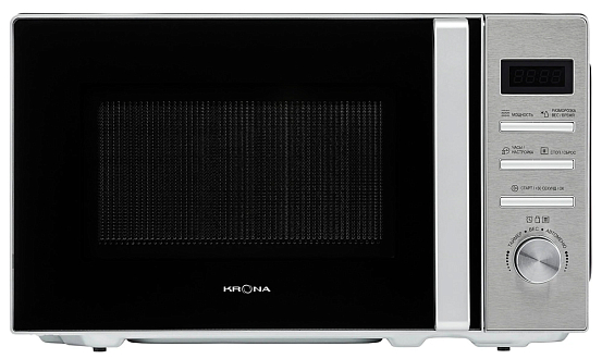 Микроволновая печь Krona QUANTUM 44 BL/IX фото 1 Микроволновая печь Krona QUANTUM 44 BL/IX preview 1