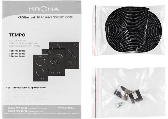 Варочная панель Krona TEMPO 30 BL preview 4