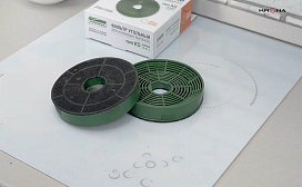 Установка угольного фильтра Krona K5 на вытяжки