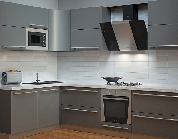 Вытяжка Krona TALLI 900 INOX/BLACK GLASS 3P preview 3