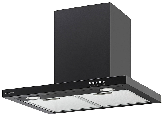 Вытяжка Krona RINA 600 BLACK PB preview 2