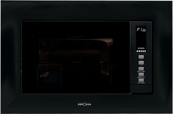 Встраиваемая микроволновая печь Krona LAUNE 60 BL K preview 1
