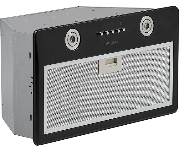 Вытяжка Krona RUNA 600 BLACK PB preview 2