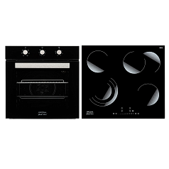 Комплект Krona Духовой шкаф Krona ROMANA 60 BL, Варочная панель Krona BRILLARE 60 BL