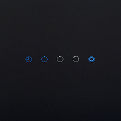 Вытяжка Krona ROVENA 600 black S