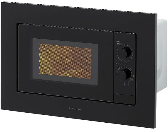 Встраиваемая микроволновая печь Krona WIRBEL 60 BL preview 2