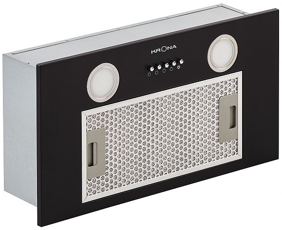 Вытяжка Krona SELINA 600 BLACK PB preview 3