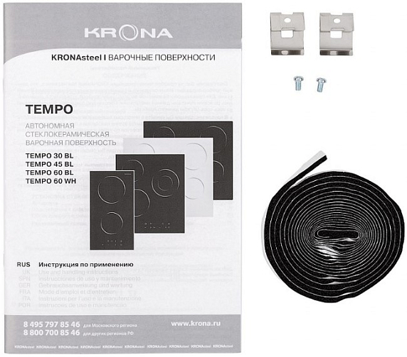Варочная панель Krona TEMPO 60 WH preview 6