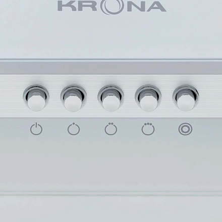 Вытяжка Krona IRMA A 600 WHITE PB preview 6