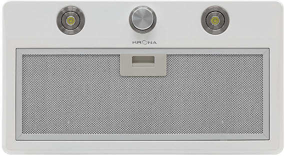 Вытяжка KRONA SVEN 600 white one knob preview 3